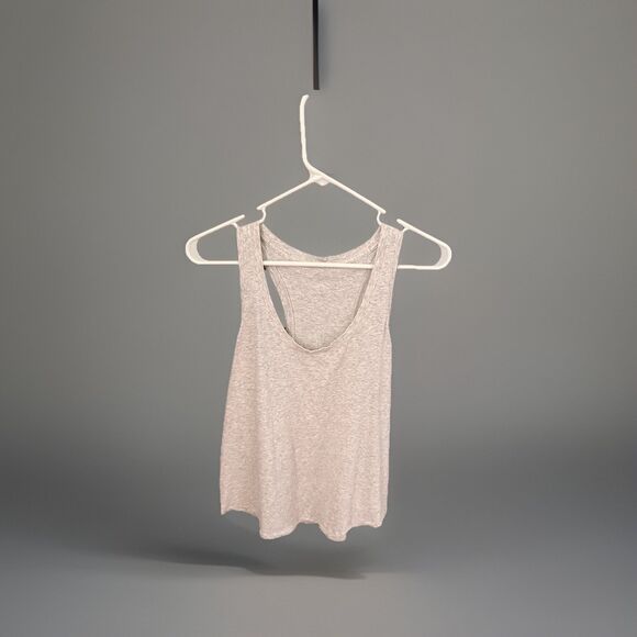 Women’s Lululemon Love Tank Top Heathered Core Ultra Light Grey Size 6/8 - Picture 1 of 5